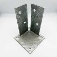 Load image into Gallery viewer, FENCE BRACKETS 6X6 DRESSED CORNER BRACKET