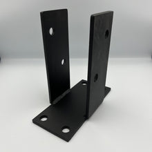 Load image into Gallery viewer, FENCE BRACKETS 6X6 DRESSED BRACKET NARROW THRU BOLT/LAG