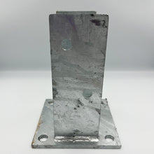 Load image into Gallery viewer, FENCE BRACKETS 4X4 DRESSED BRACKET SQUARE PLACE THRU BOLT/LAG